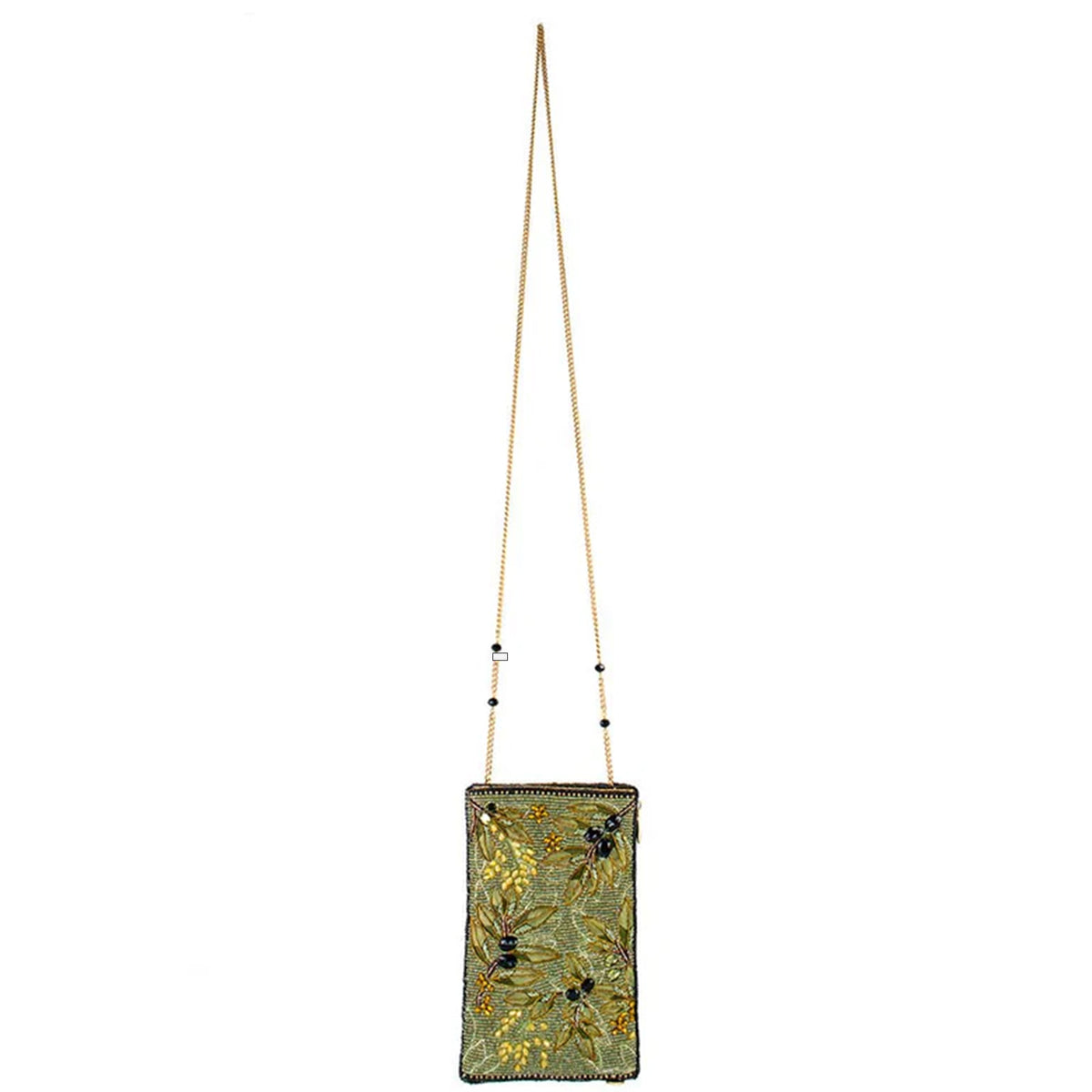 OLIVE BRANCH BEADED CROSSBODY BAG