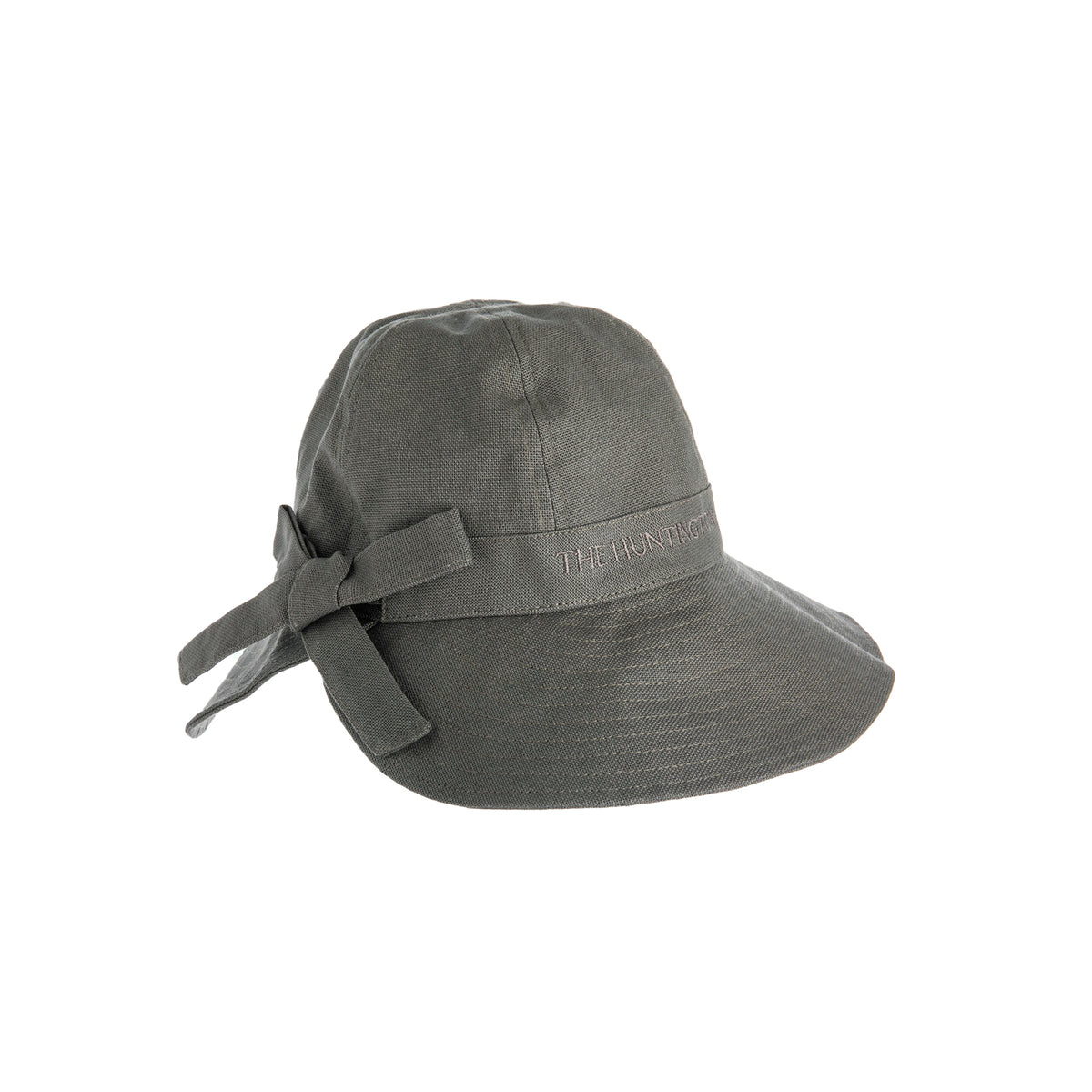THE HUNTINGTON BOW TRIM BUCKET HAT