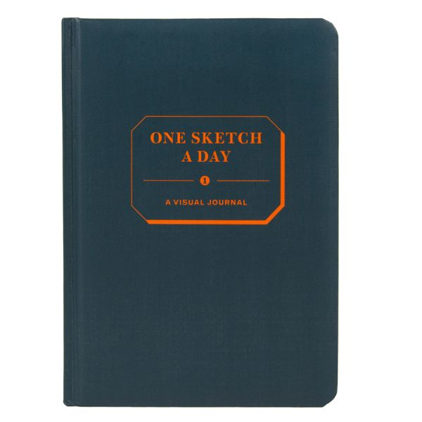 This charming keepsake sketchbook features spaces to draw each day for one year. Visual journaling is vastly popular, and it's easy to see why. The practice of daily sketching allows budding artists to capture impressions that might otherwise pass them by. 192 pages. Lightly padded hardcover with ribbon bookmark.