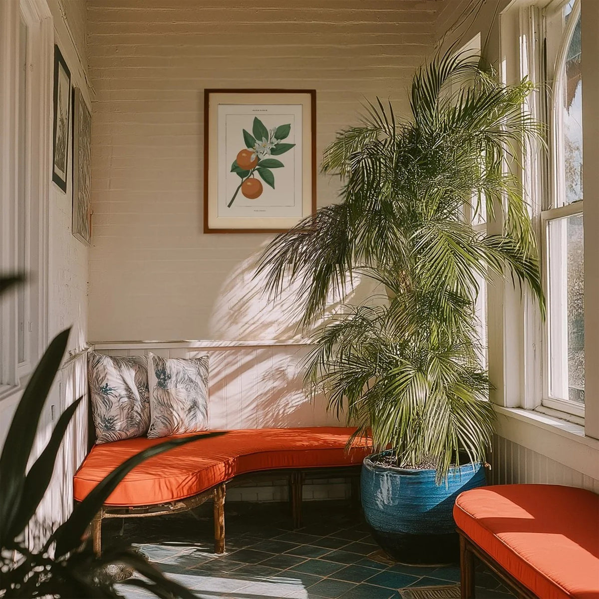 ORANGE BLOSSOM PAINT-BY-NUMBERS KIT