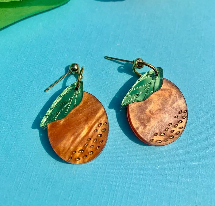 ORANGE EARRINGS