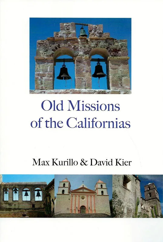In Old Missions of the Californias, all 48 of the California missions are detailed in the order of their founding and not based on a border that didn’t exist when the missions were built. Maps and photos from past and present provide a look at the missions from yesterday and today.  155 pages Softcover.