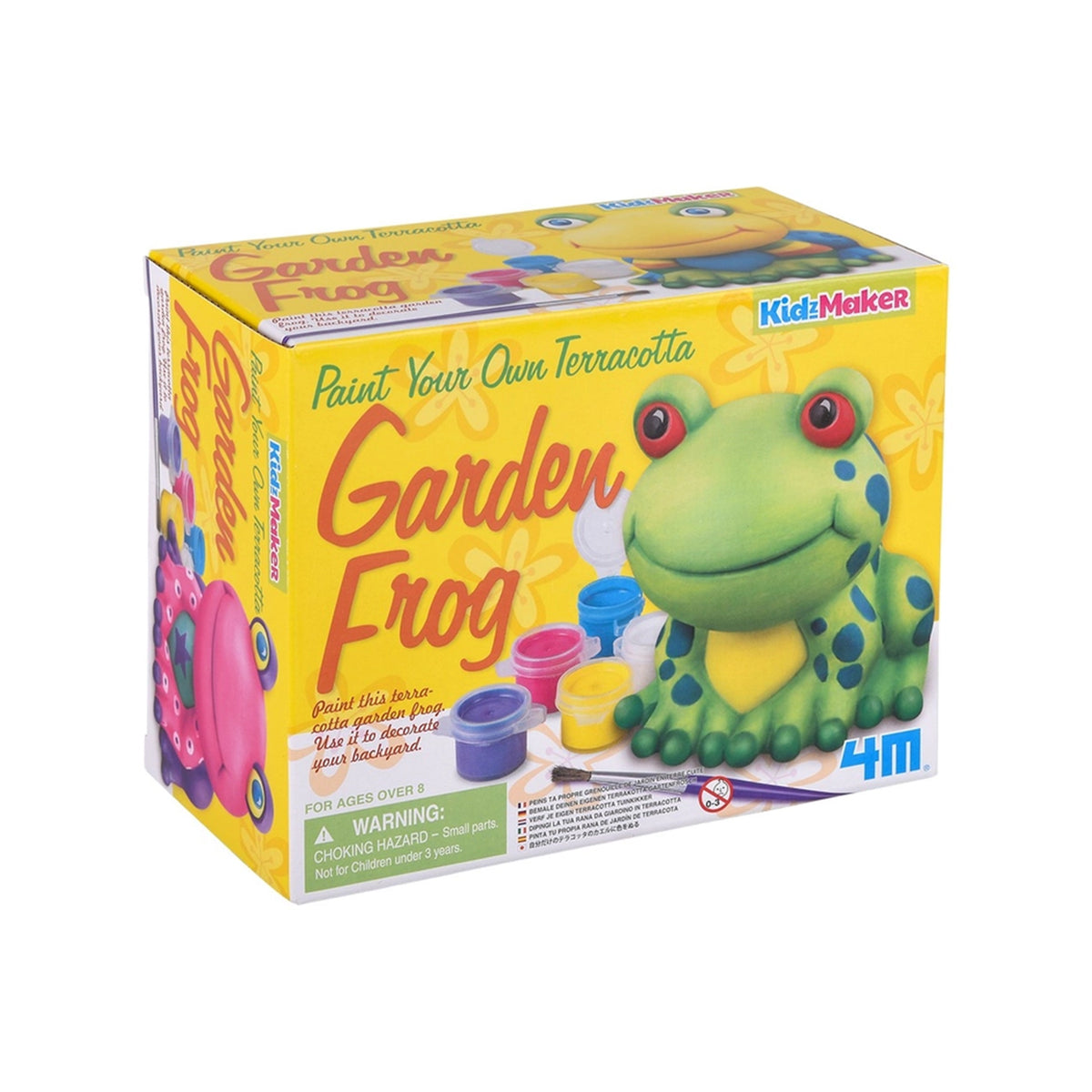 PAINT YOUR OWN TERRACOTTA GARDEN FROG