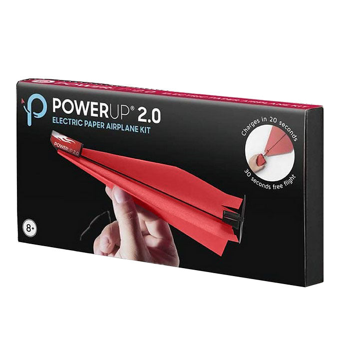 PowerUp 2.0 Paper Airplane Conversion Kit | Electric Motor for DIY Paper Planes