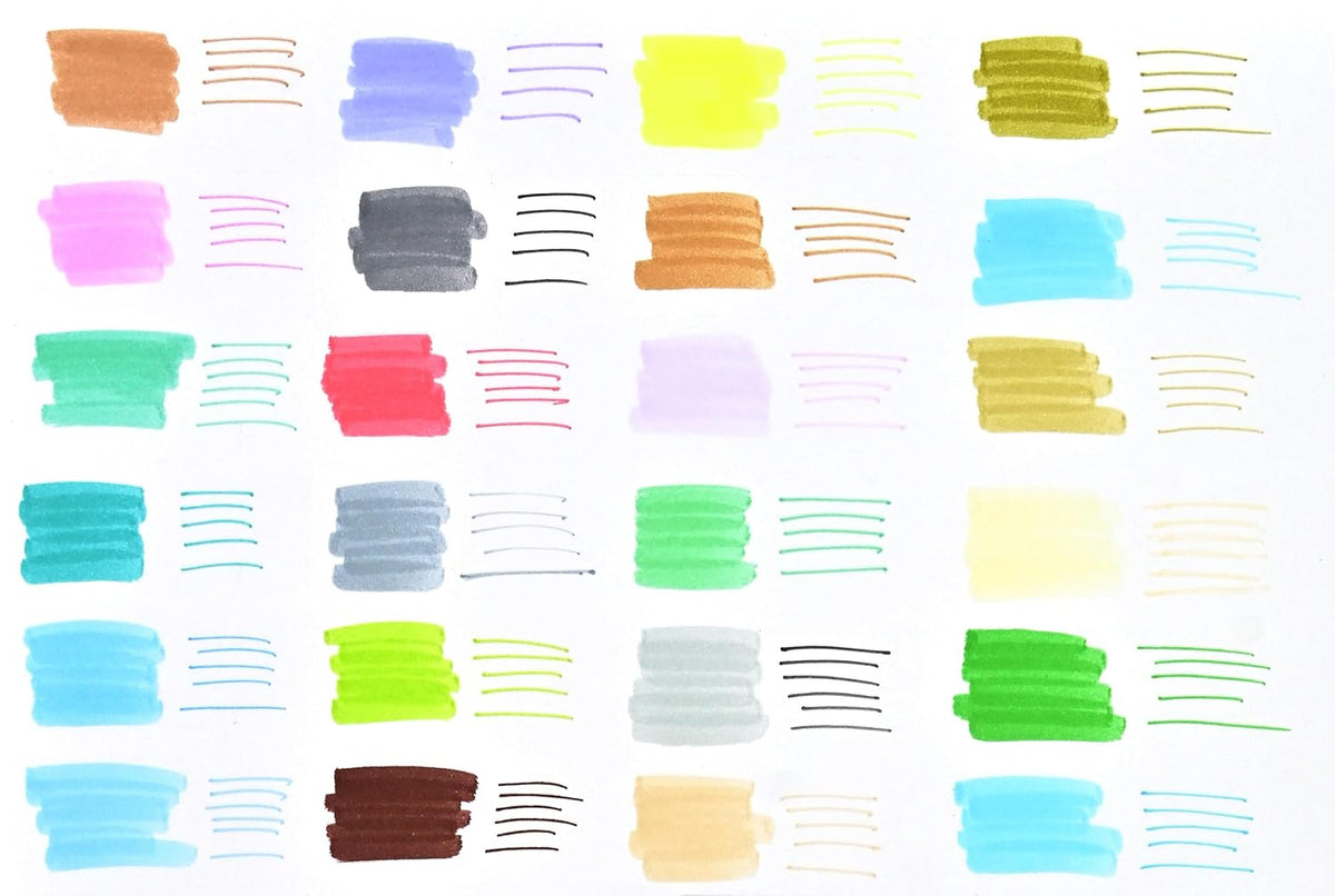 PASTEL DUAL TIP MARKER PEN SET