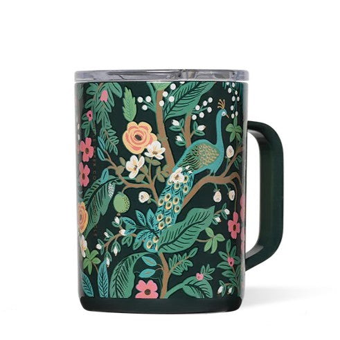 Here's a mug that's so gorgeously decorated that it might make a morning person out of just about anyone! Start each day in a celebratory fashion with this majestic peacock travel mug. Whether you're caffeinating with a hot cup of coffee or cozying up with some chamomile tea, it keeps every sip hot—and super stylish, for up to 3 hours.