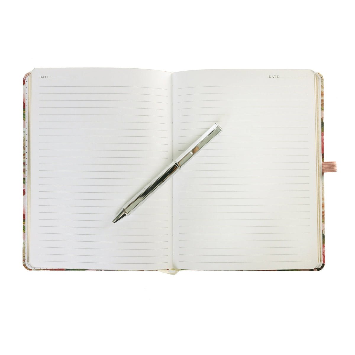 PEONY JOURNAL WITH PEN