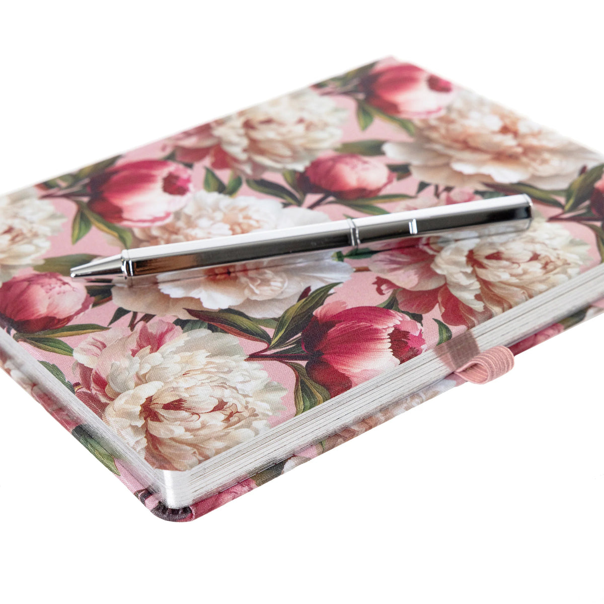 PEONY JOURNAL WITH PEN