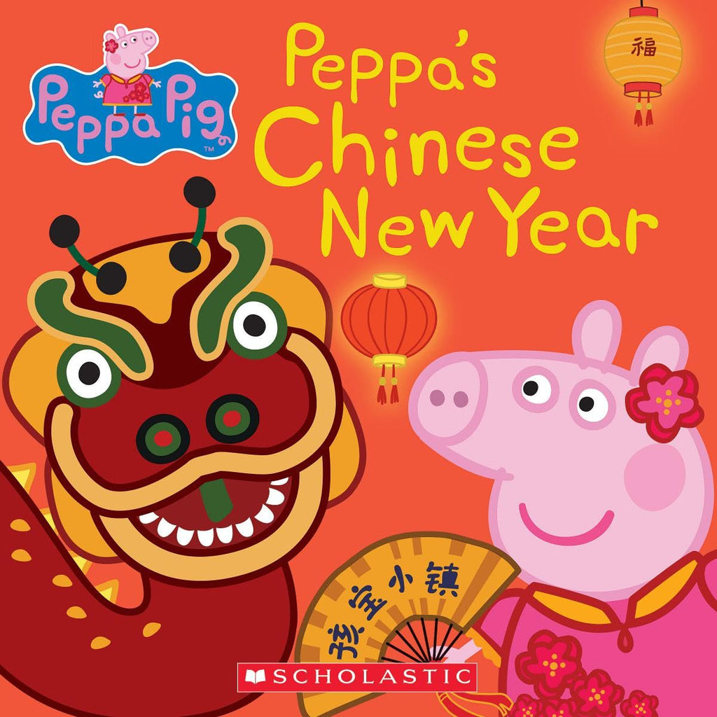 Celebrate Chinese New Year with Peppa Pig in this charming book, complete with stickers and information about the holiday in the back. When Madame Gazelle tells the children it's time to celebrate Chinese New Year, they couldn't be more excited. 24 pages. Ages: 1 - 4.