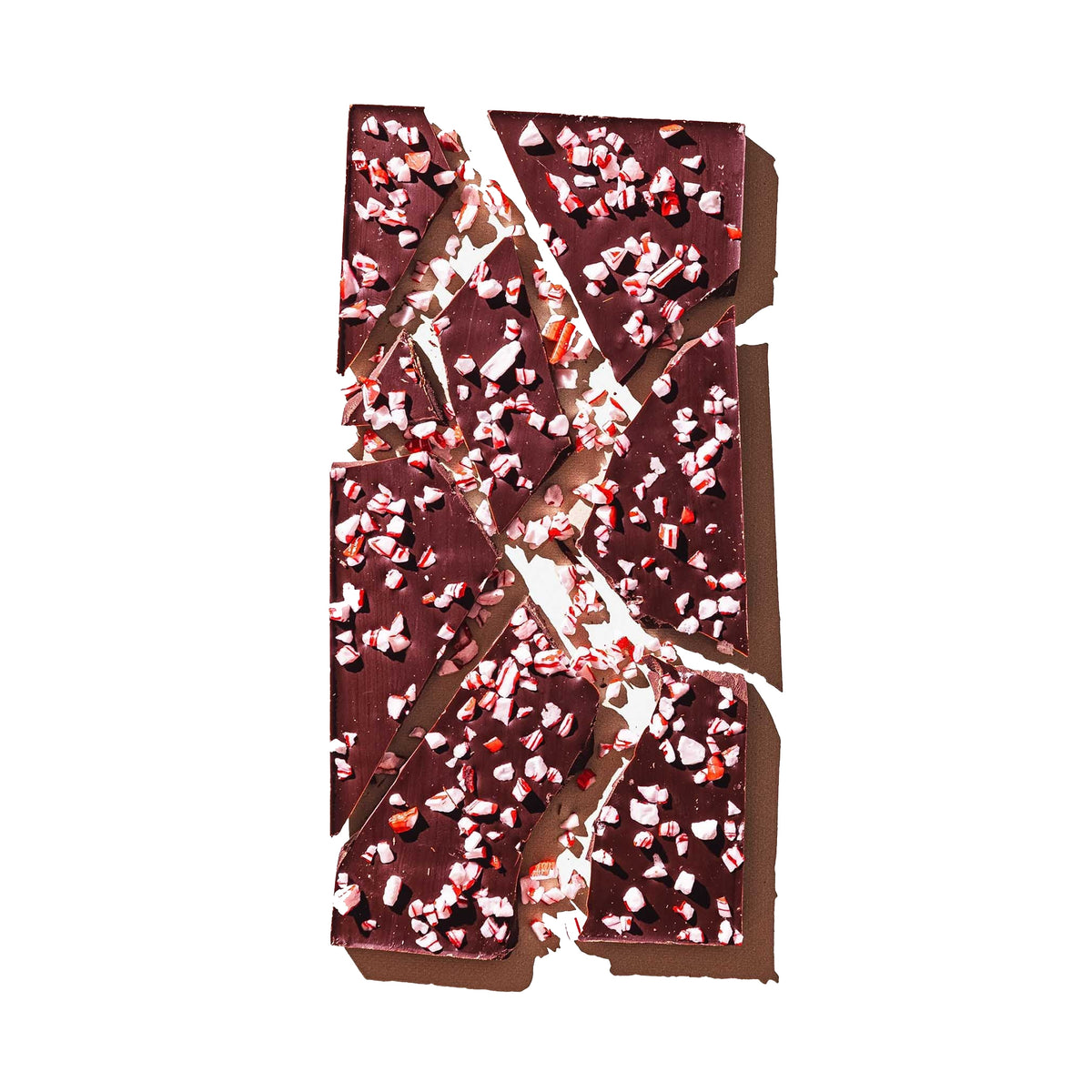 PEPPERMINT BARK DARK CHOCOLATE BAR