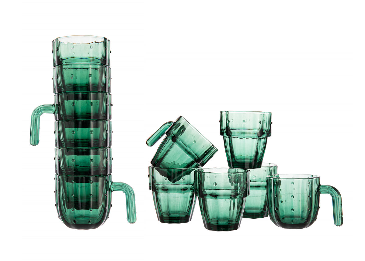 STACKABLE CACTUS GLASS SET