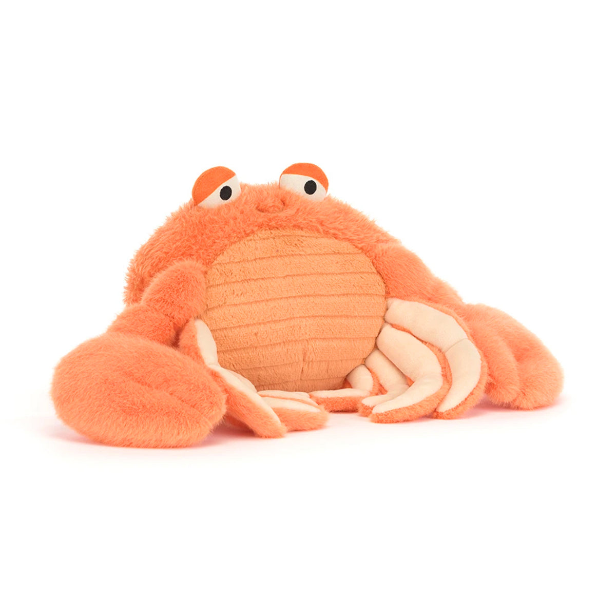 Jellycat Pinchsnap Crab plush toy on a white background