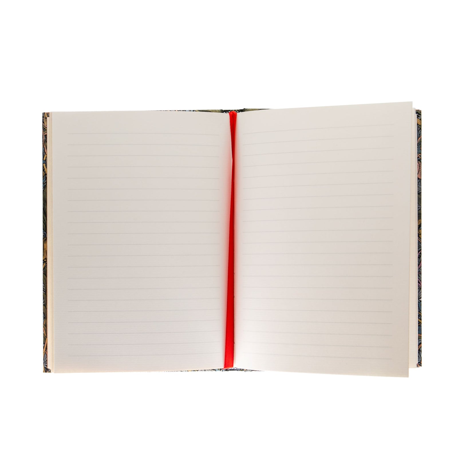 William Morris (1834—198) was one of the most celebrated practitioners of the Arts & Crafts movement. This journal features his famous pink honeysuckle print on the cover and has a luxuriously metallic finish.144 lined pages. Cream colored 120 GSM paper.  5" x 7" x 0.5".