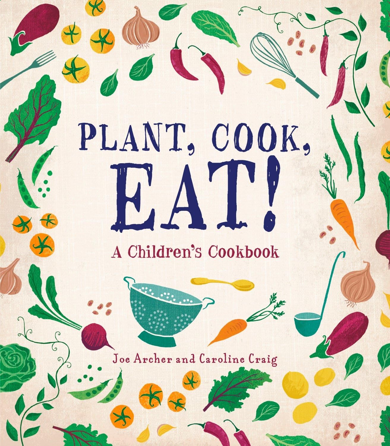 For beginners and green-thumbed foodies, this unusually all-inclusive garden-to-kitchen cookbook is part lesson in gardening and part collection of healthy, delicious, kid-friendly recipes. With vibrant photo-illustrations and clearly organized sections. 112 pages. Hardcover. Ages: 7-10 years.