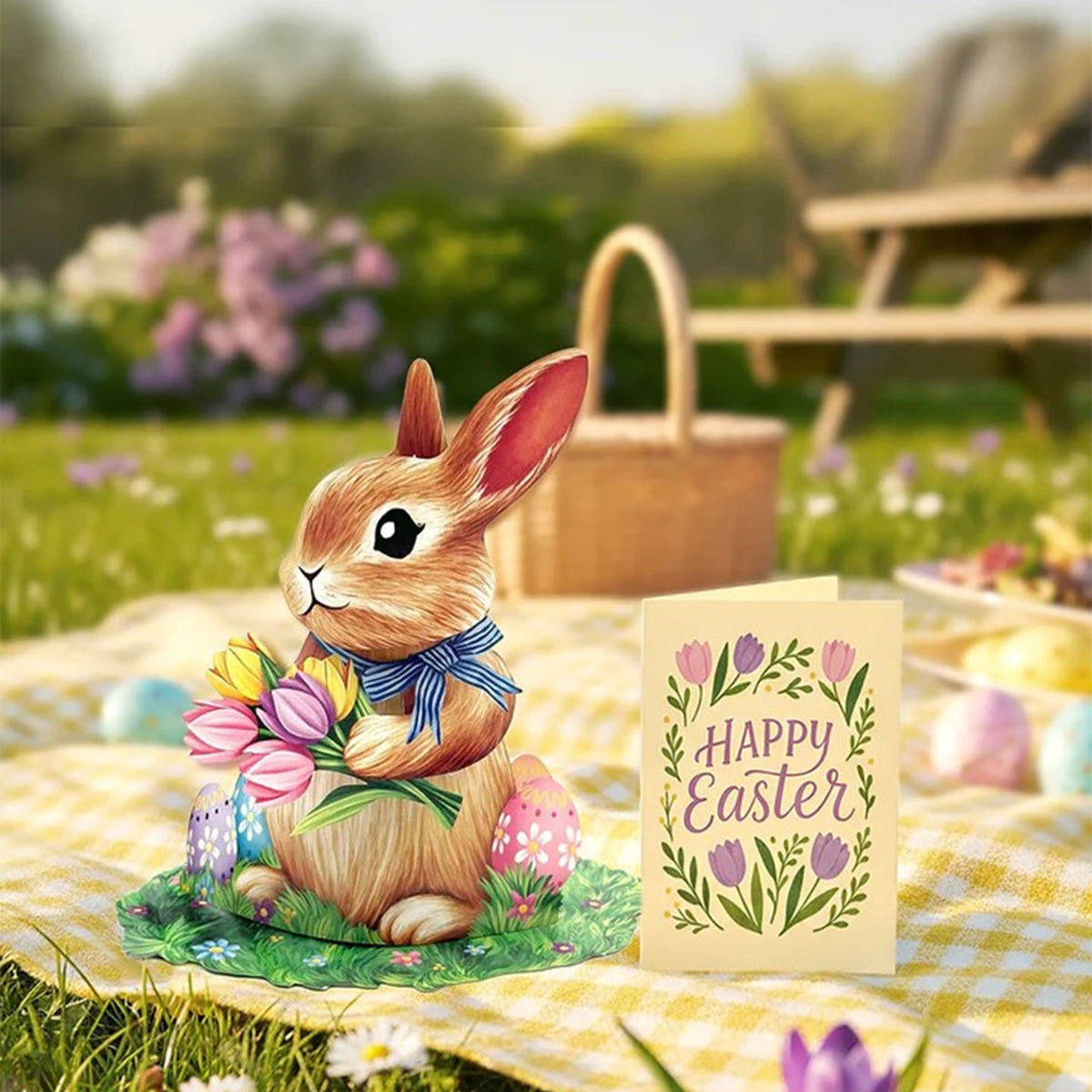 EASTER BUNNY POP-UP CARD