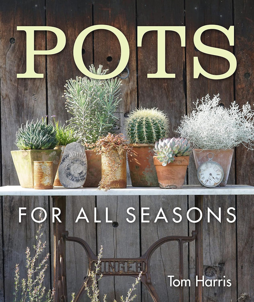 In Pots for All Seasons, gardening guru Tom Harris offers a visual feast of container plantings, combined with solid, practical advice born out of his years of experience.  Includes page after page of photographs of glorious container plantings to inspire readers to be bold in their choice of plants, containers and arrangements. Hardcover.