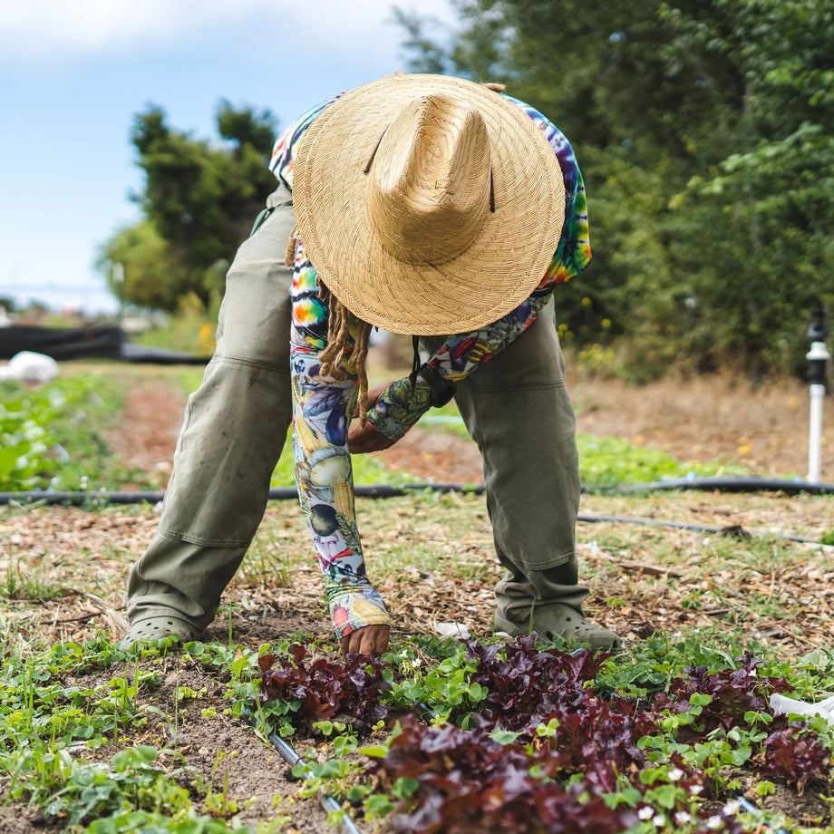 Kid's Sun Hat - Garden flower – Farmers Defense