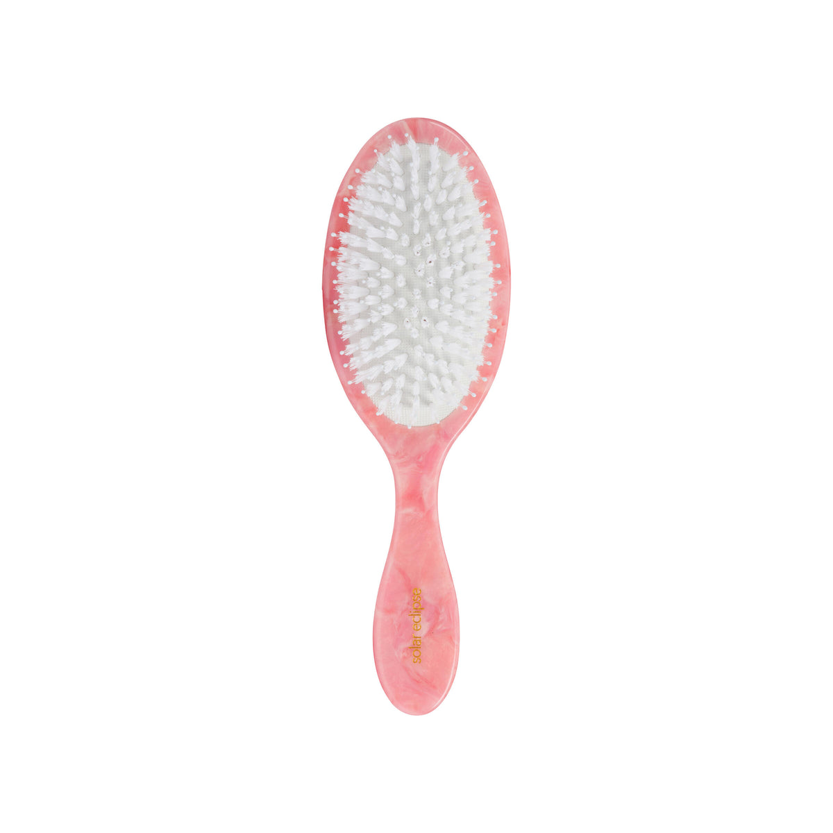 ORANGE BLOSSOM HAND-PAINTED HAIR BRUSH