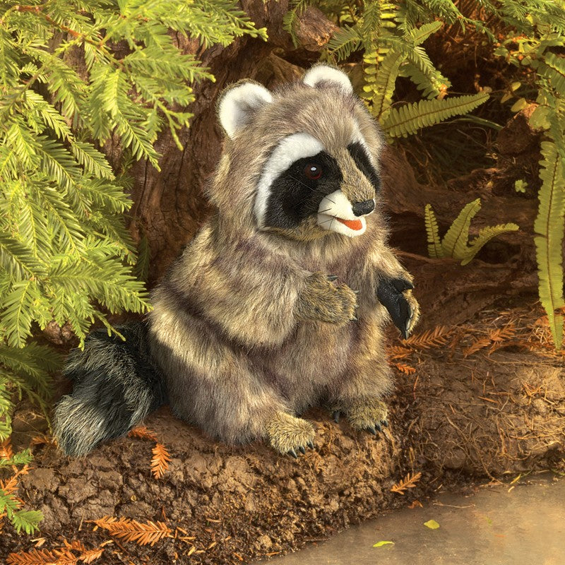 RACCOON HAND PUPPET
