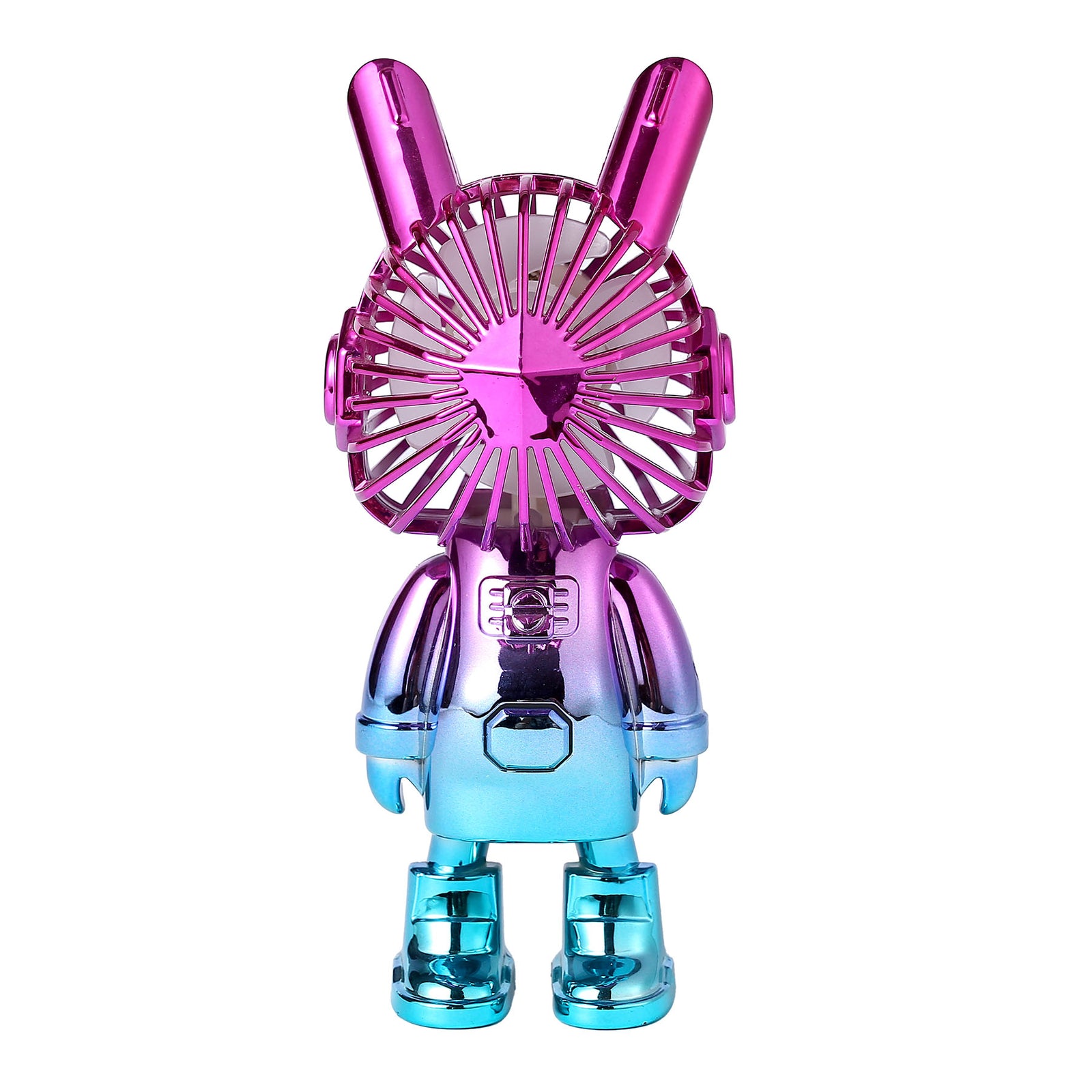 Stay cool in the cutest possible way with this portable robot-bunny-shaped fan. It features three, surprisingly powerful fan speeds to keep a soothing breeze flowing when temperatures rise. It’s perfect for picnics, play dates, beach days, and more. It’s also USB rechargeable, making it easy to keep it powered up
