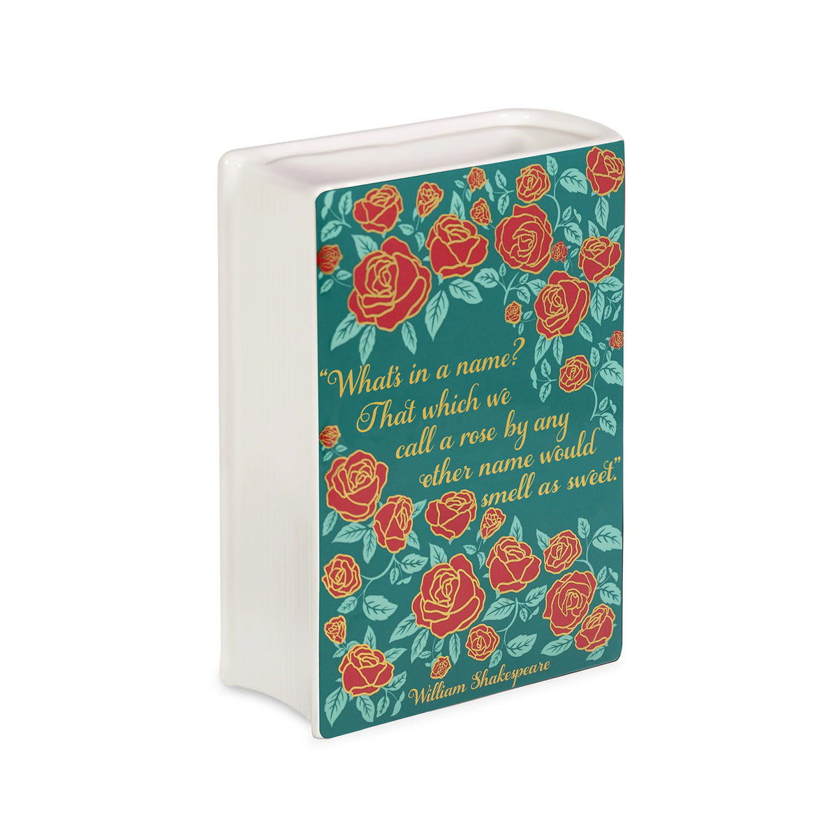ROMEO AND JULIET BOOK VASE