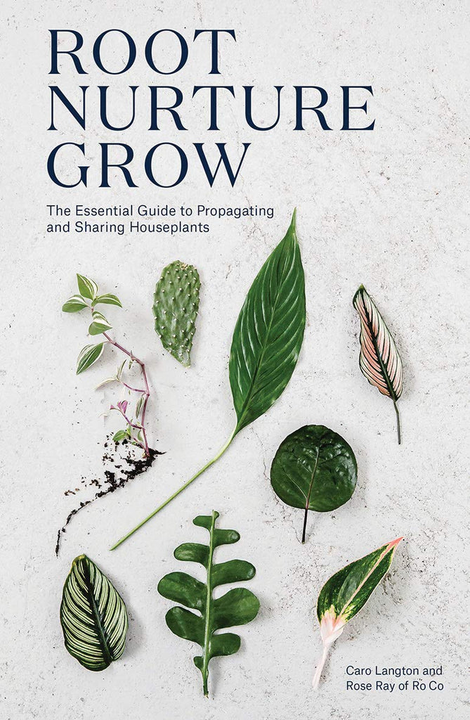 You've created your own house of plants, so what's next? The authors of House of Plants follow up their successful debut book with Root, Nurture, Grow – a practical and detailed guide to propagating and sharing indoor plants. The stylish handbook shows you how to make the most of your favorite houseplants. Hardcover.