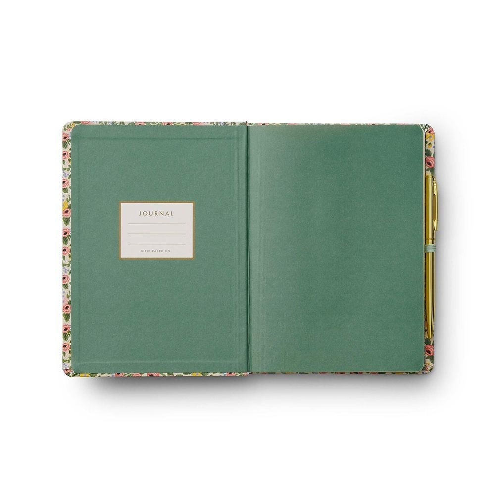 ROSA LINED JOURNAL WITH PEN