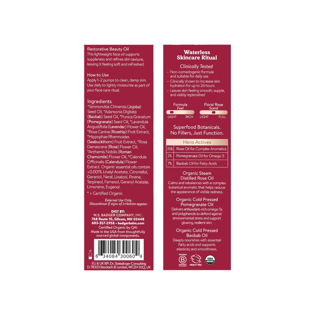 ROSE BEAUTY OIL