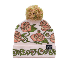 ROSES AND THORNS KNITTED HAT - The Huntington Store