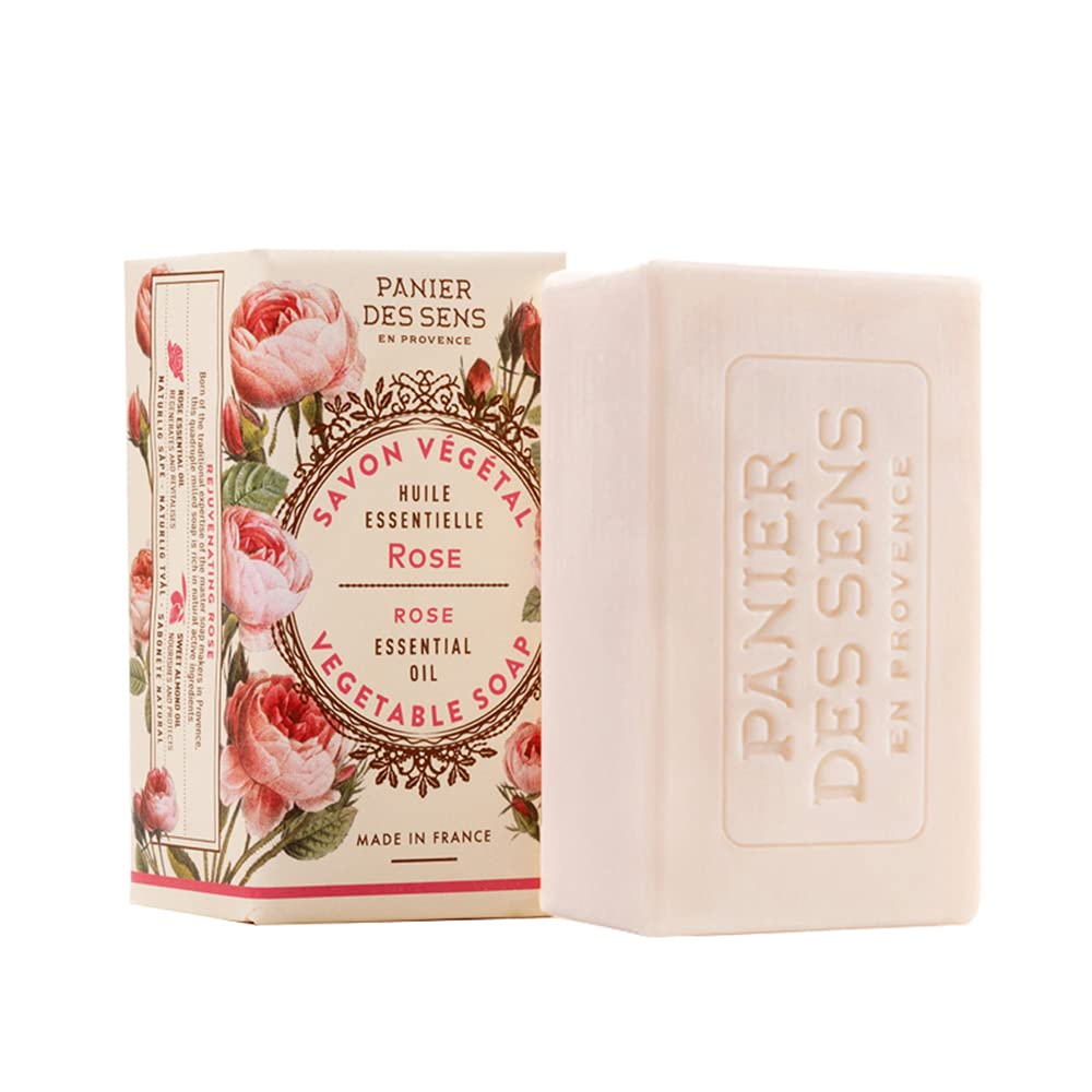 Bring the wonderful, subtle scent of rose petals into your bath or shower room. Its delicate, soft foam cleanses and perfumes gently, making it suitable even for the most delicate skin. Traditional manufacturing from Marseille, France. Vegan.Beautiful vintage style packaging.