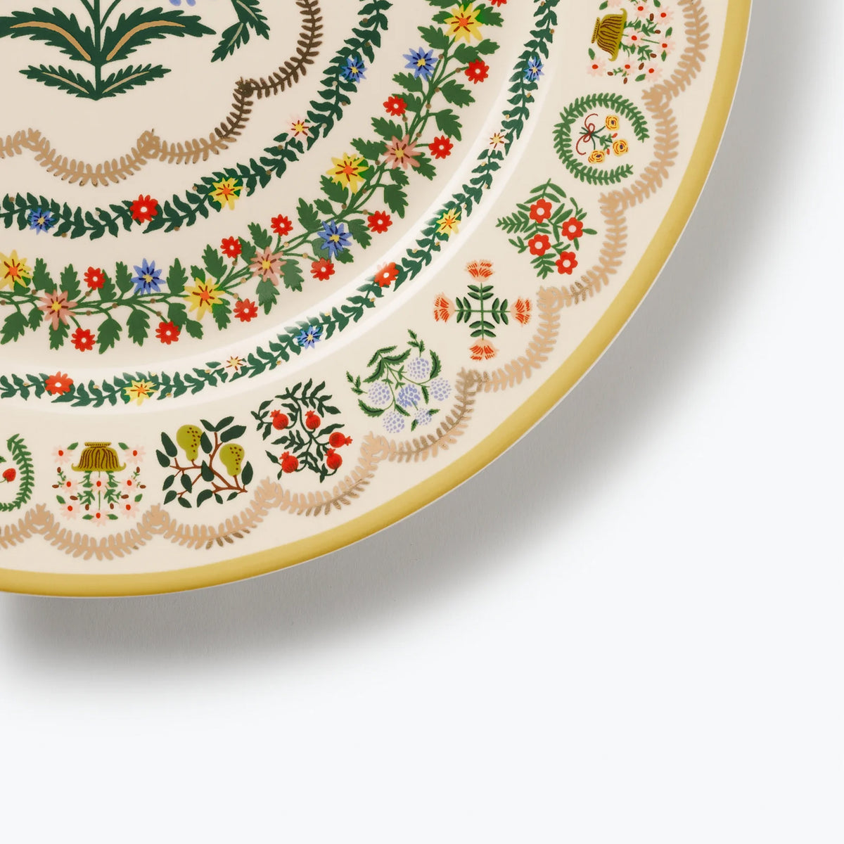 ROSETTE DINNER PLATES - SET OF 4