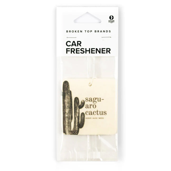 The wonderful scent on this car freshener evokes walking into a florist shop to the aroma of fresh-cut flowers, stem trimmings, and botanical-soaked water. Great for hanging on the rear-view mirror, closets, bathrooms and in other small spaces. Phthalate , paraben and gluten free. Vegan. Size: 2 3/4" x 2 3/4".