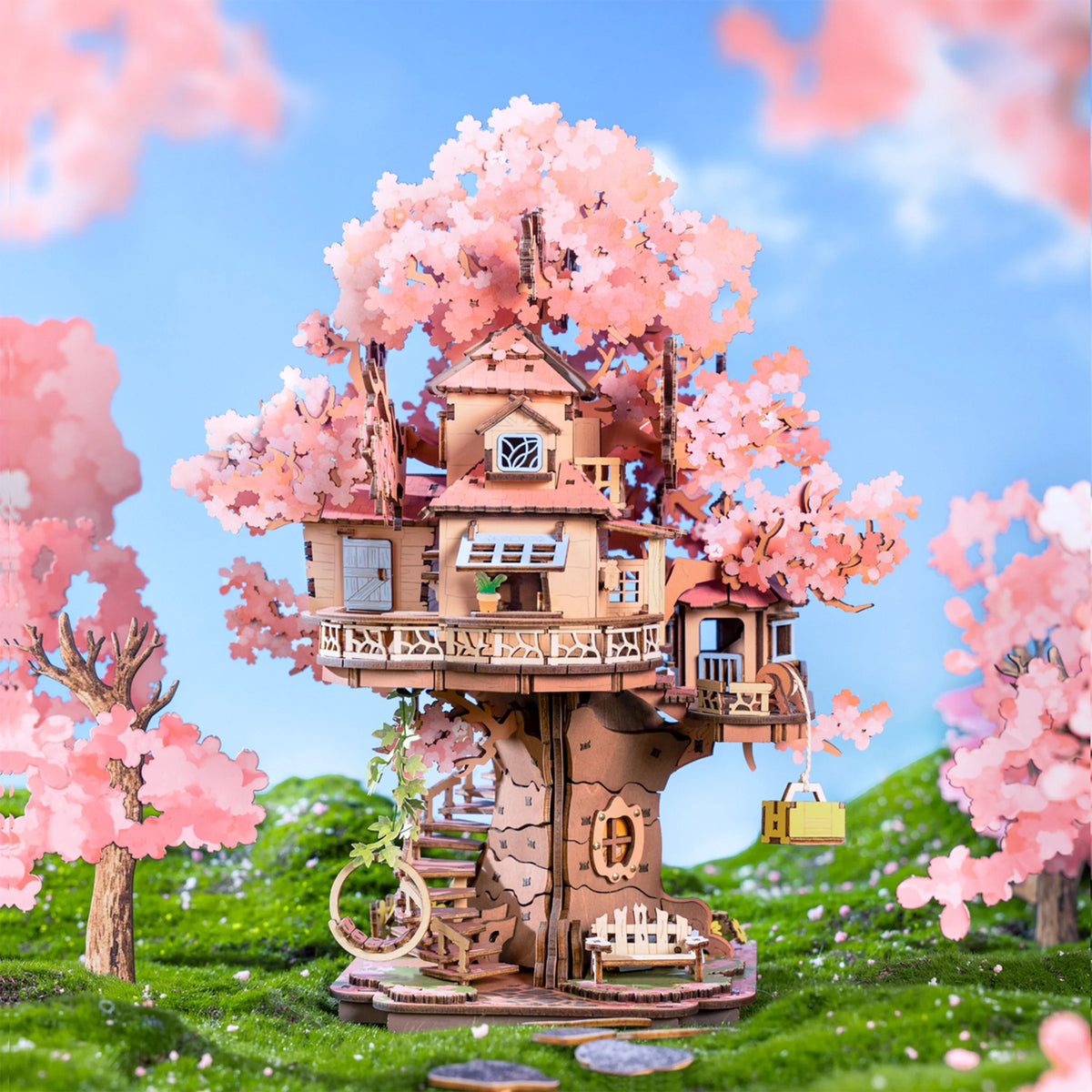 SAKURA TREE HOUSE MODEL KIT