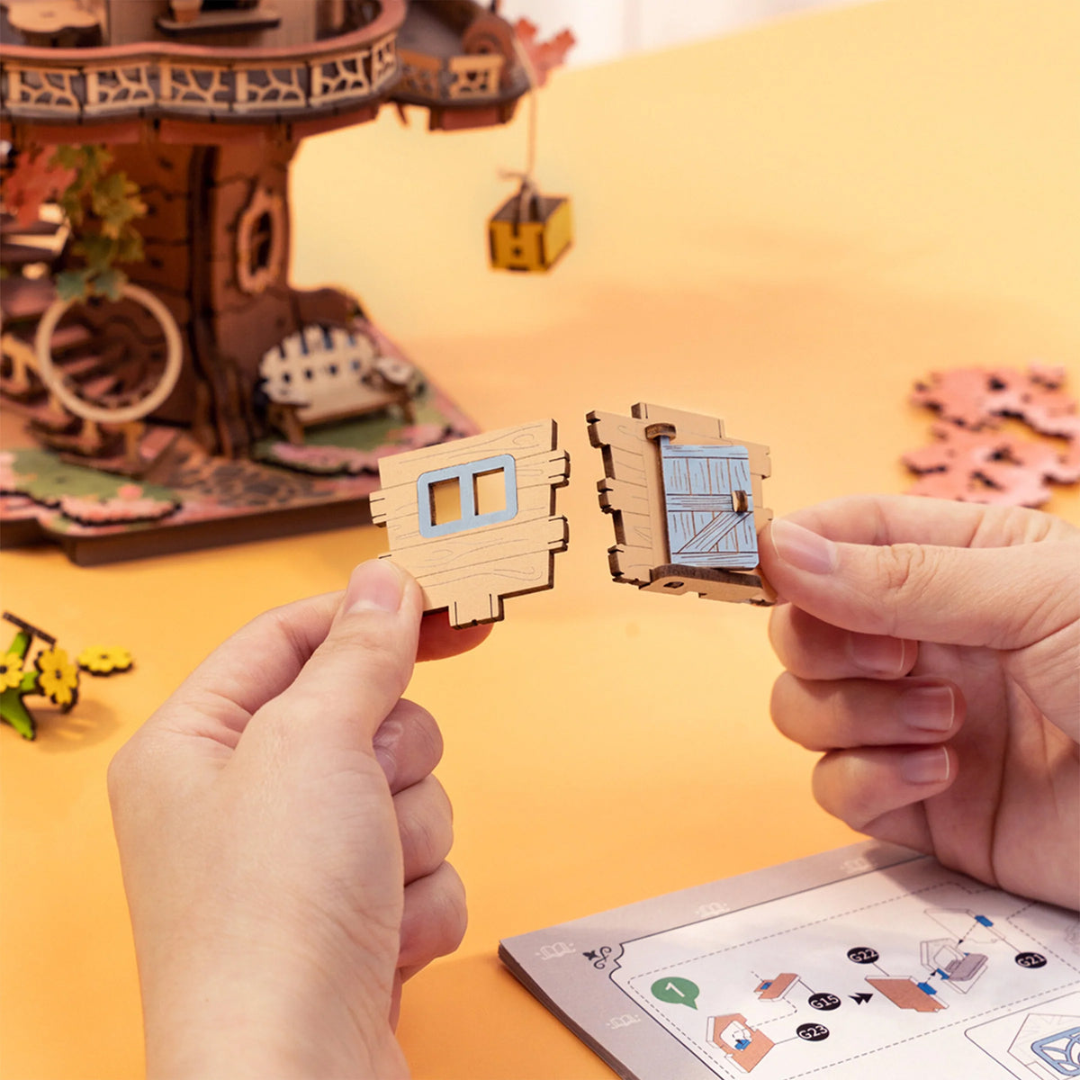 SAKURA TREE HOUSE MODEL KIT