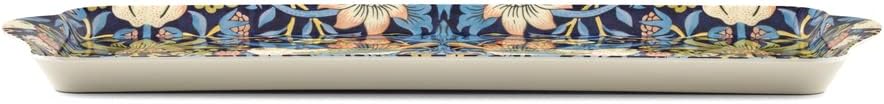 WILLIAM MORRIS STRAWBERRY THIEF SANDWICH TRAY - BLUE