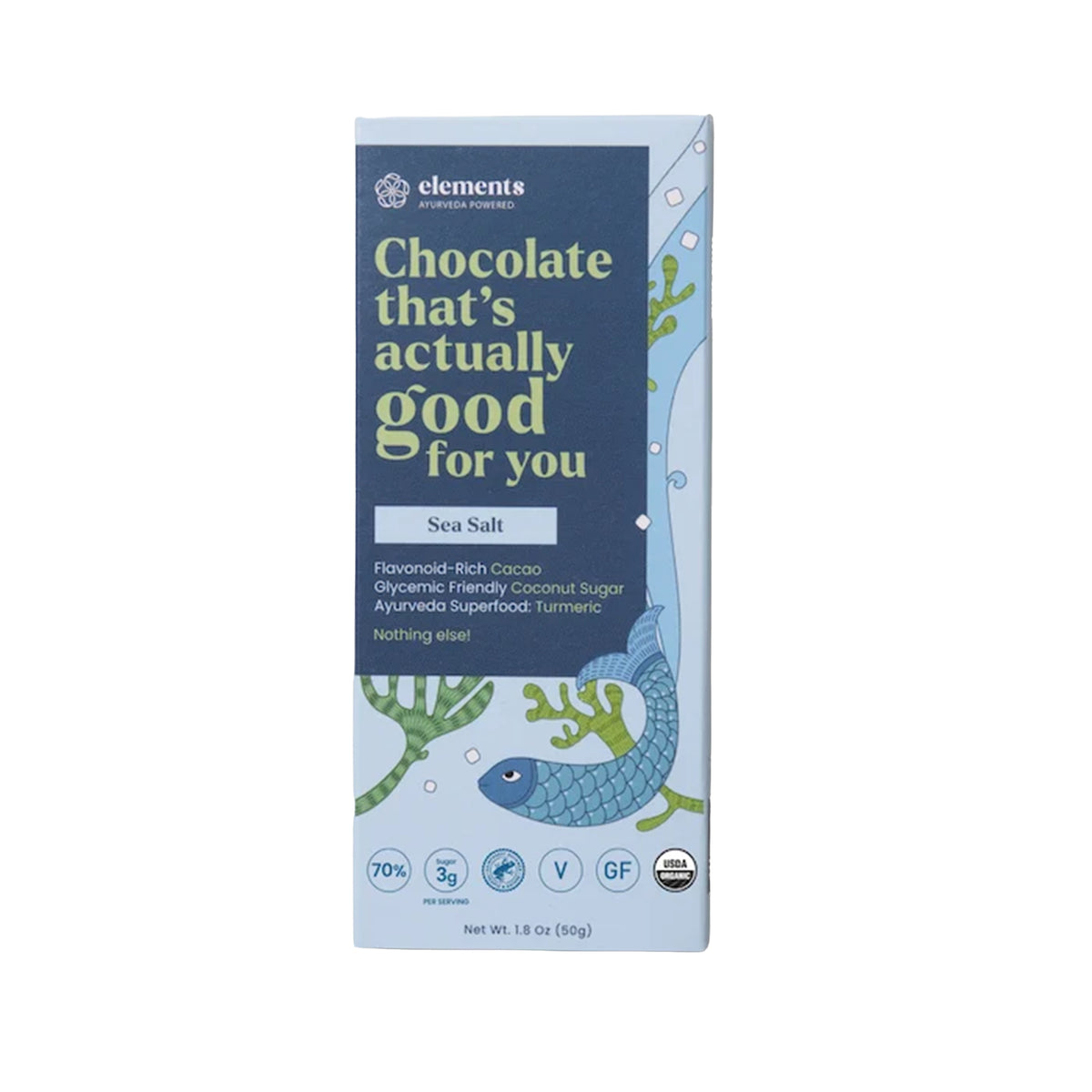 CHOCOLATE ELEMENTS LUXE DARK CHOCOLATE