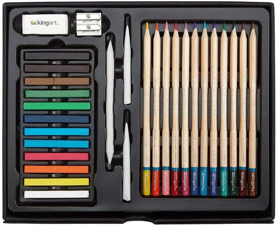 75 PIECE SKETCHING AND DRAWING SET