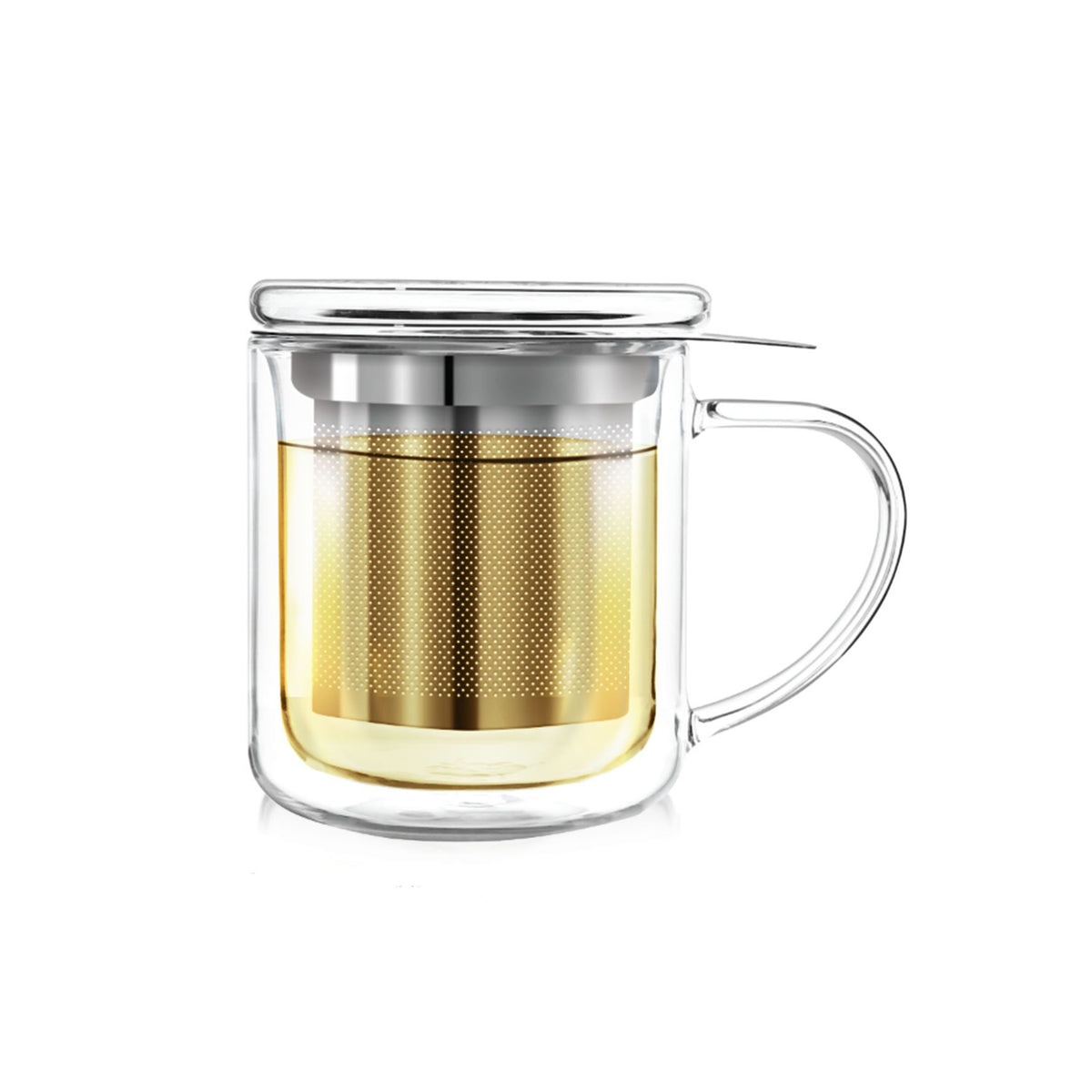 SOLISTA TEA INFUSER GLASS MUG