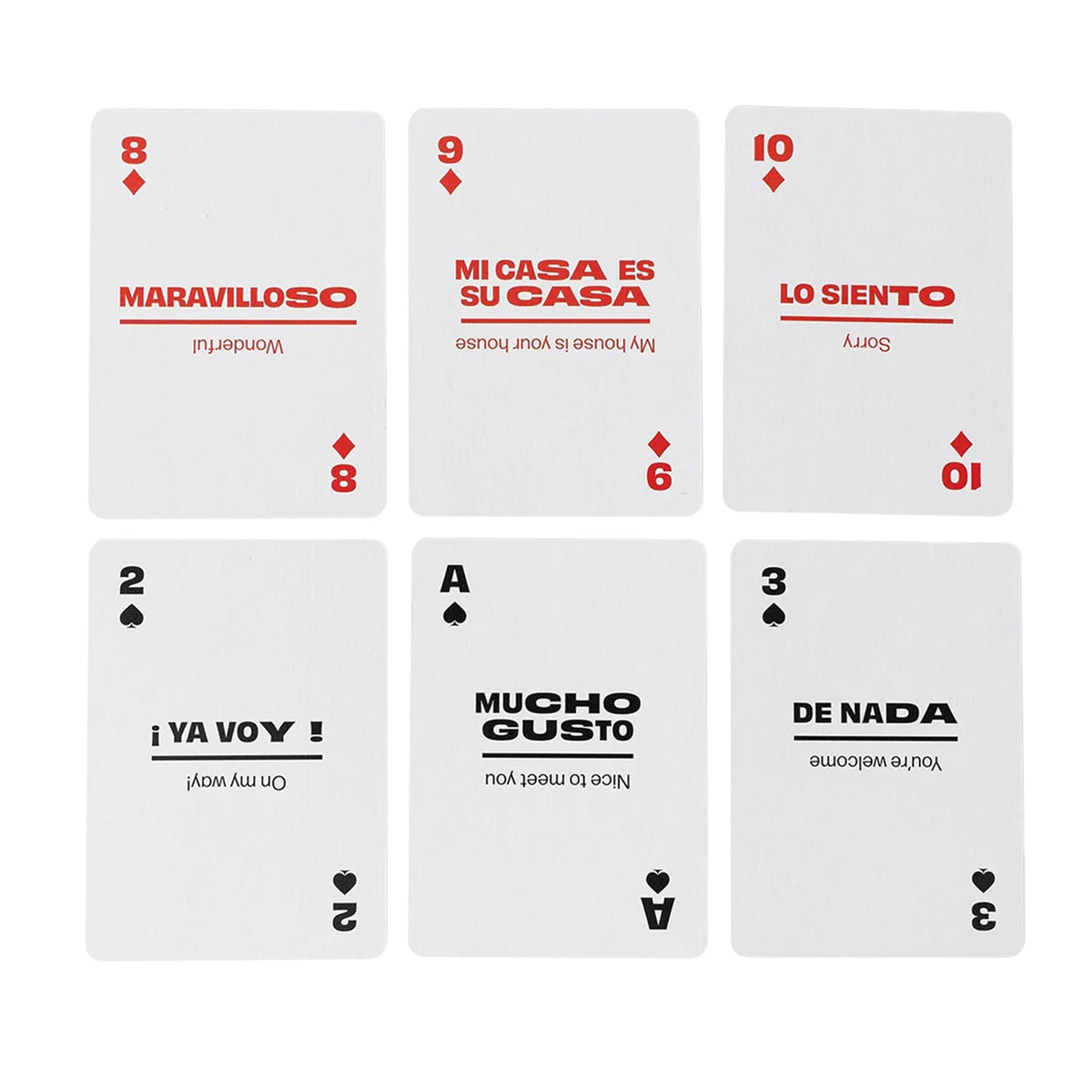 SPANISH/ENGLISH PLAYING CARDS