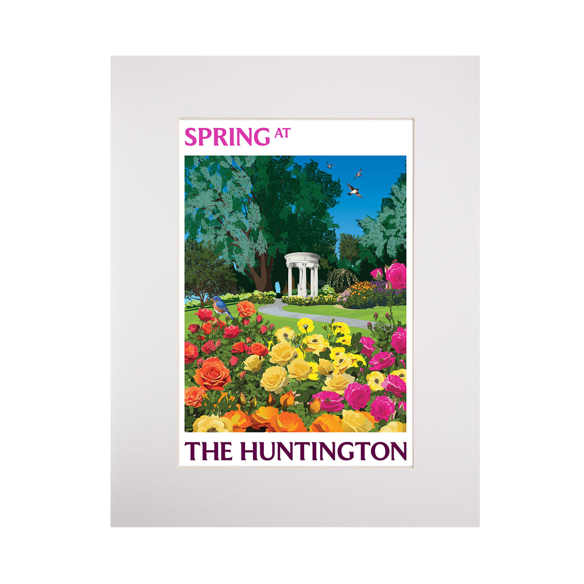 SPRING AT THE HUNTINGTON PRINT