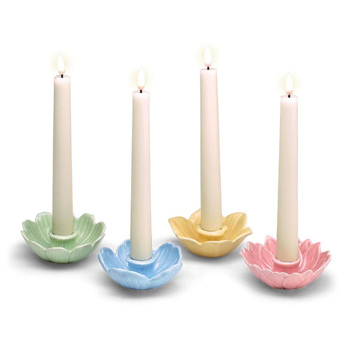 SPRING FLOWER CANDLE HOLDERS