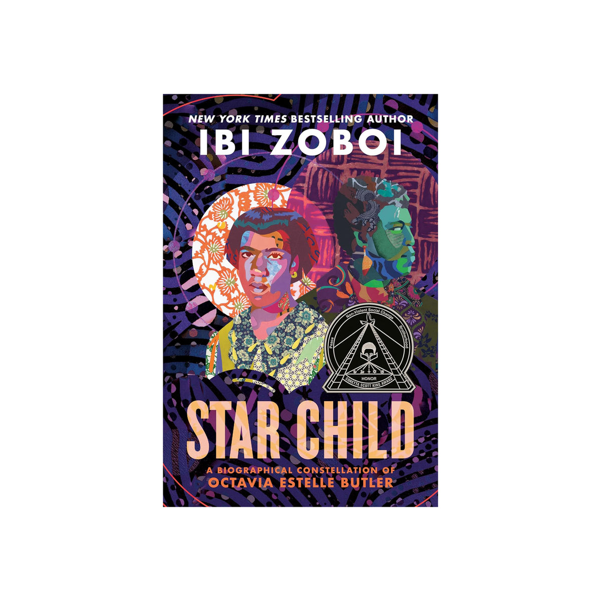 Book cover of 'Star Child' by Ibi Zoboi with colorful design and text.
