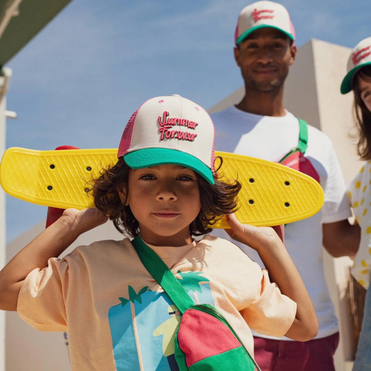 SUMMER FOREVER TRUCKER HAT - KIDS
