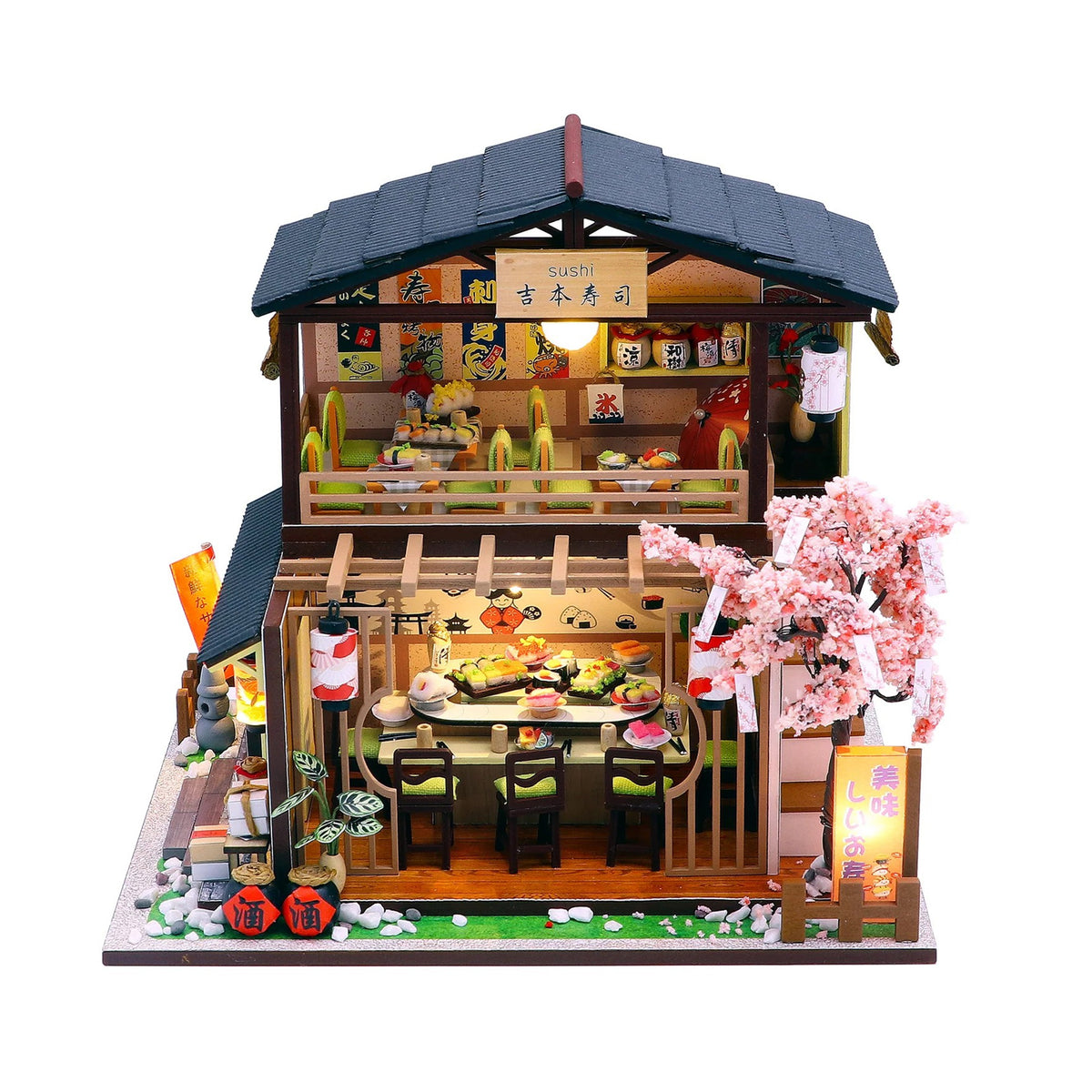 SUSHI HOUSE MODEL KIT