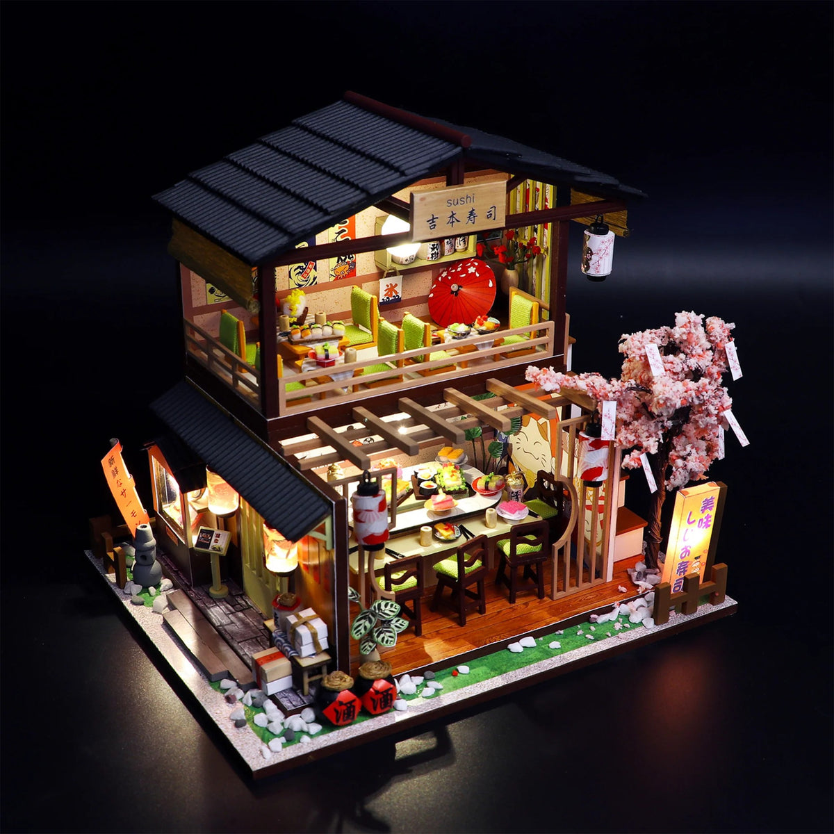 SUSHI HOUSE MODEL KIT