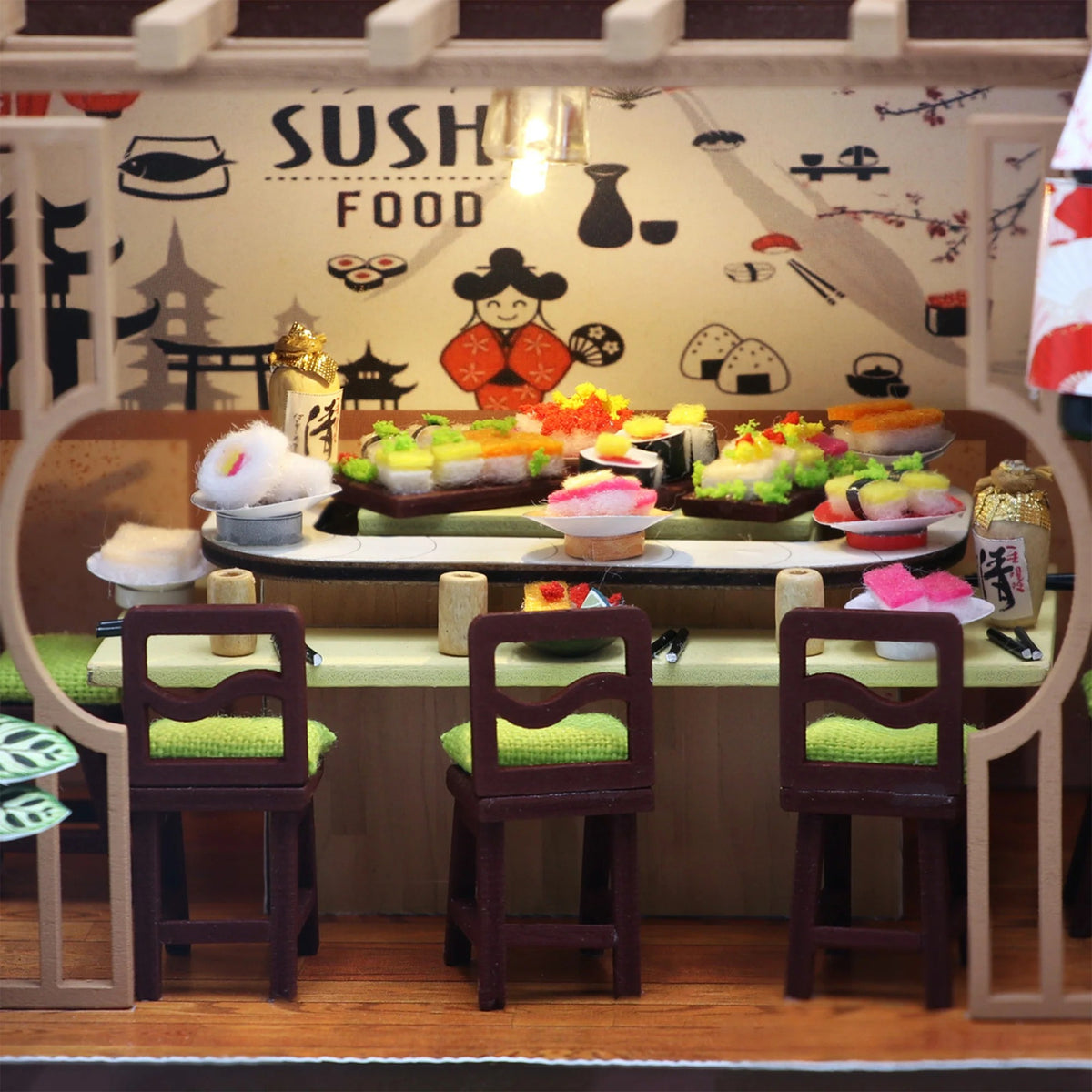 SUSHI HOUSE MODEL KIT