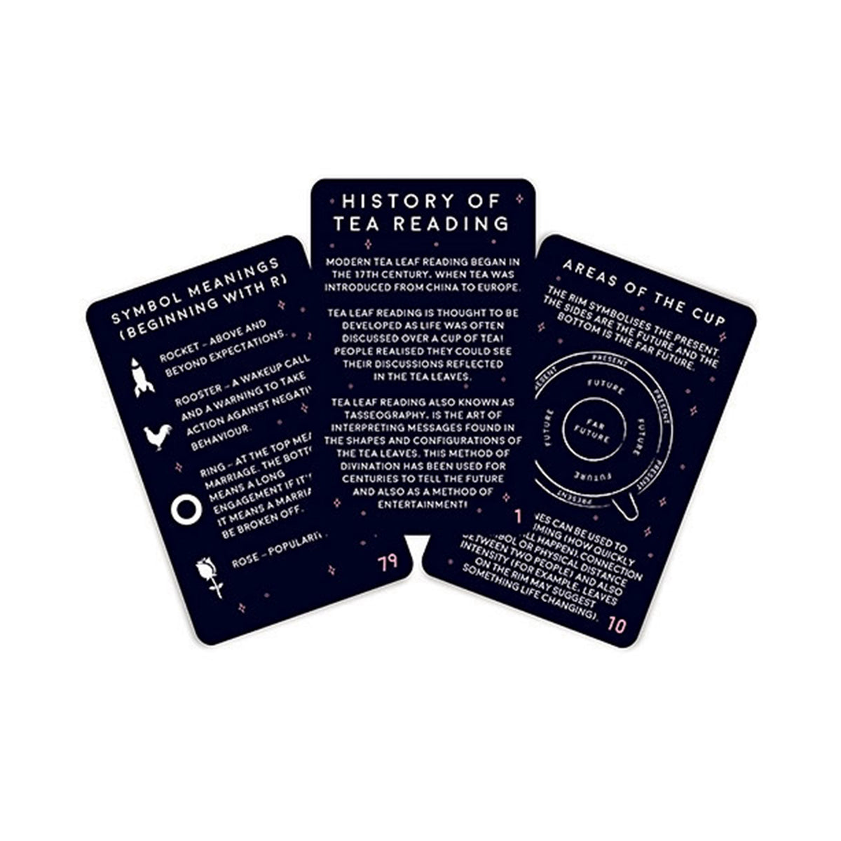 TEA LEAF READING CARDS