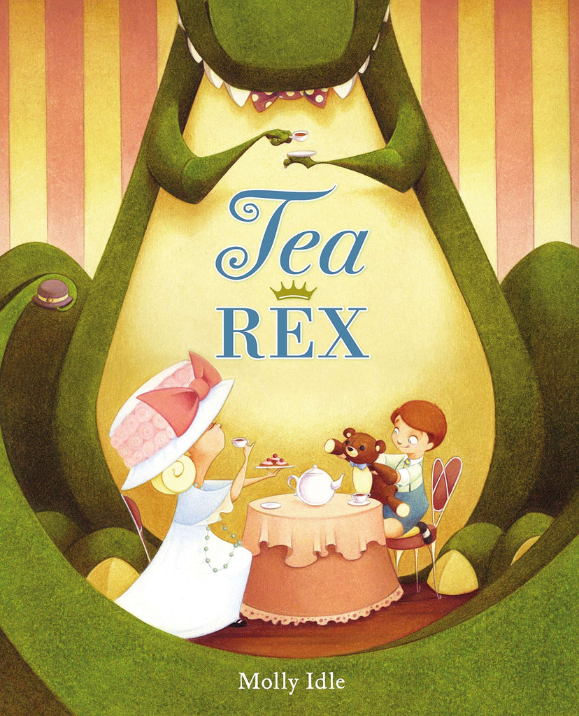 Some tea parties are for grown-ups. Some are for girls. But this tea party is for a very special guest. Introducing Tea Rex, a guest that just about any child would love to have to tea!  Suggested age: 2 - 4 years. Hardcover. 40 pages. 10 5/6 x 8 4/5 x 1/2".
