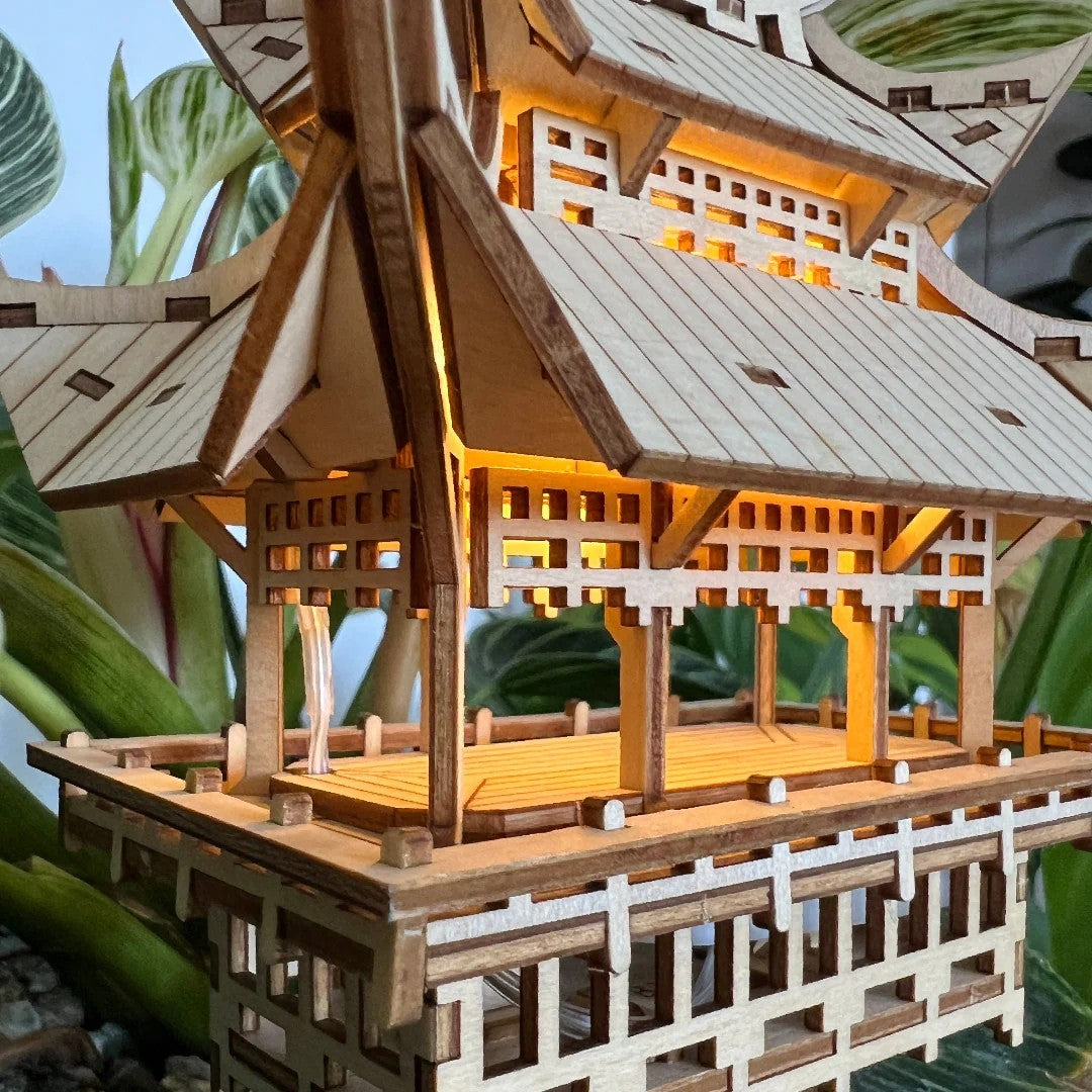 TEMPLE OF GRATITUDE 3D MODEL KIT