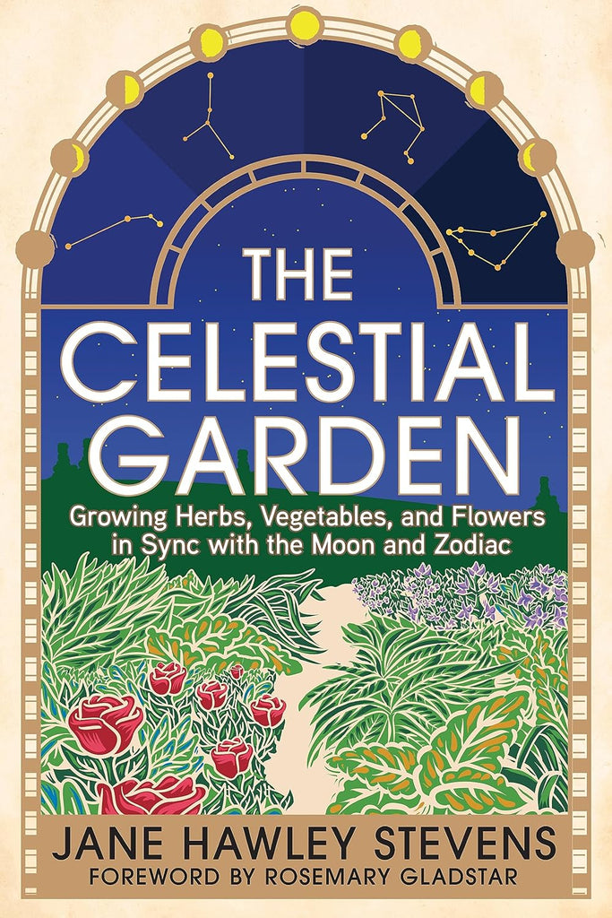 Plant in harmony with the universe and the moon with The Celestial Garden, a great guidebook by author Jane Hawley Stevens that details the Moon cycle and optimal times for planting, pruning, harvesting, and more. This book goes over how you can align your gardening with your personal zodiac. 240 pages Softcover